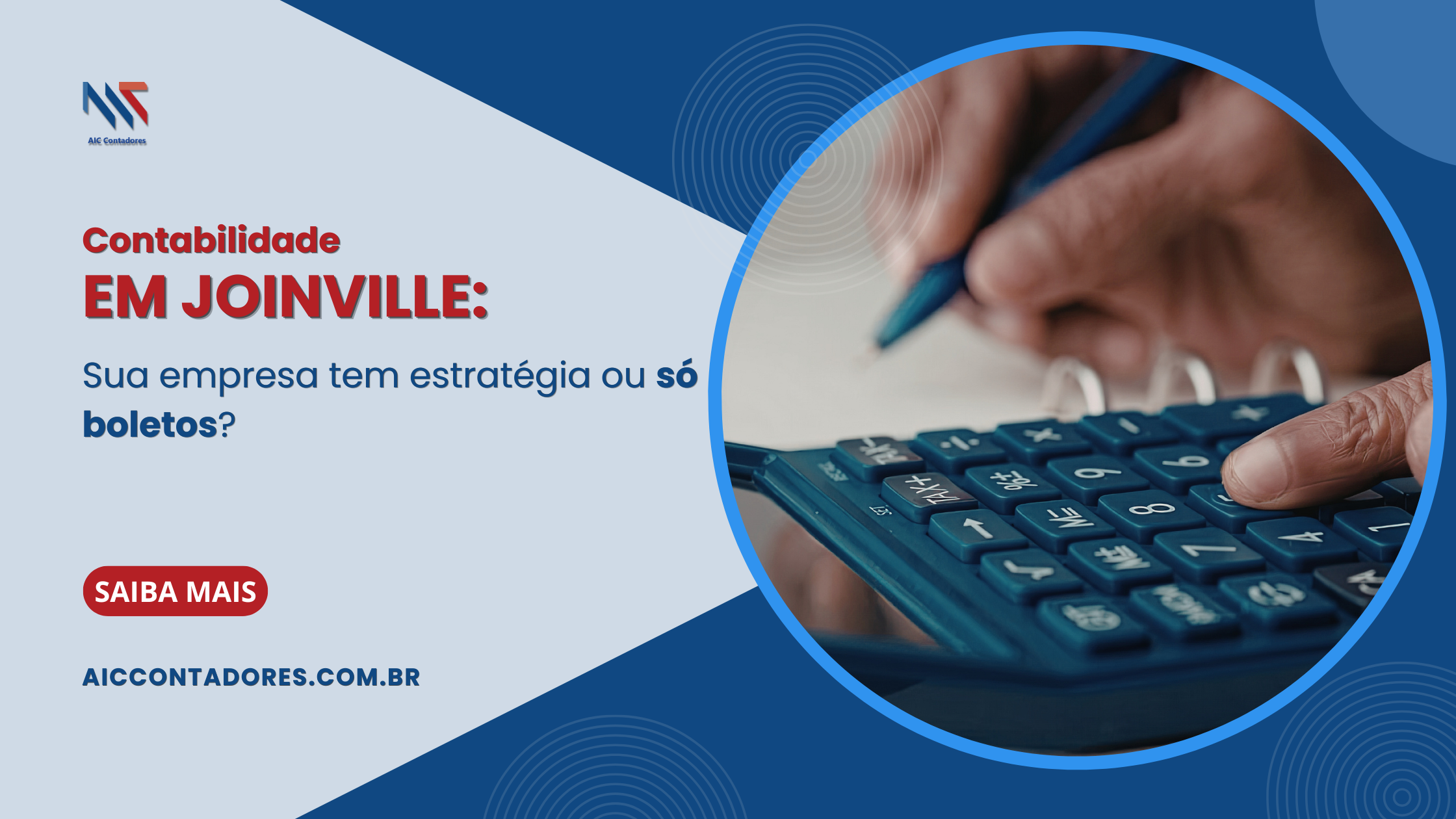 Escritório de Contabilidade em Joinville AIC com equipe prestando consultoria estratégica.